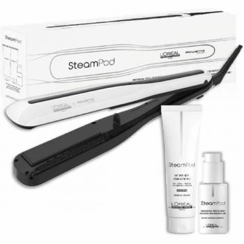 Plancha de Pelo Steampod 3.0 - L'Oréal Professionnel - UFR10011 - Alisadora a Vapor Profesional 2 en 1 con Sérum y Cuidado Vapo-Activado - Color Blanco