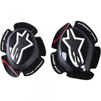 Alpinestars GP Pro Knee Sliders - Black Red - One Size
