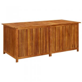 Acacia Wood Garden Storage Box 175x80x75 cm