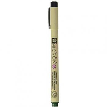 Sakura Finetek Pigma Micron Pen .45mm Open Stock-Hunter Green