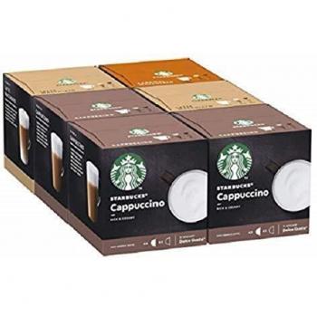 STARBUCKS White Cup Variety Pack De Nescafe Dolce Gusto Cápsulas De Café 6 X Caja De 12 Unidades
