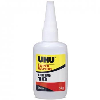 Adhesivo UHU Super Rápido de 50g para Conexiones Difíciles