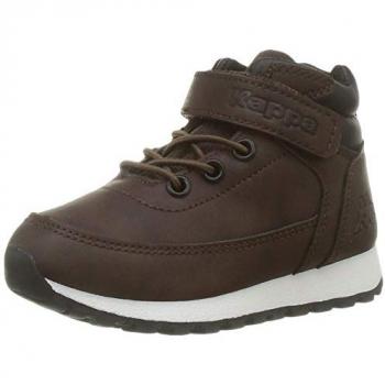 Zapatillas Deportivas Unisex KAPPA MONSI BB 3119E6W, Marrón Oscuro/Negro, Talla 23 EU