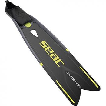 Aletas largas Seacsub Booster con palas intercambiables para apnea y pesca submarina