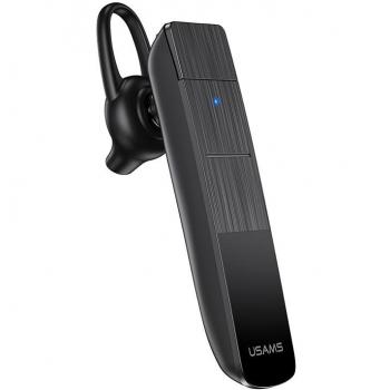 Auricular Bluetooth Usams BT2 con Micrófono - Negro, Inalámbrico, 5.0