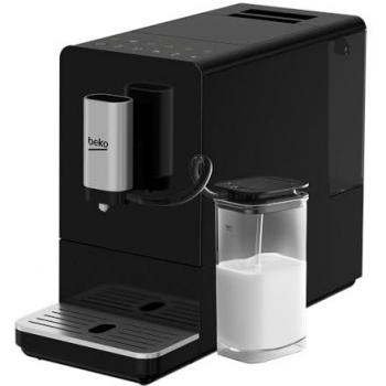 Cafetera Superautomática BEKO CEG 3194 B Negra 1,5 L con Carafe a Leche y Potencia de 1350 W