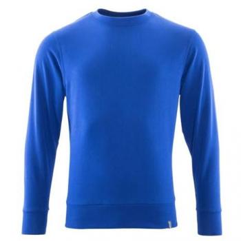 Sudadera de trabajo Mascot Crossover 20484 para Hombre, color Azul real, talla XL, fabricada en Algodón orgánico