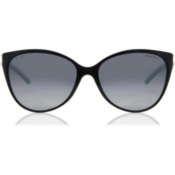 Tiffany & Co. TF4089B Asian Fit Polarized Women's Sunglasses Black Size 58