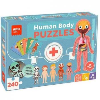 Puzzle Educativo APLI Kids Cuerpo Humano 240 Piezas para Niños Mayores de 5 Años