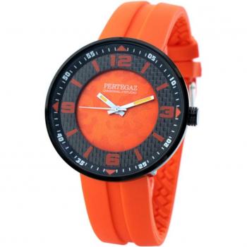 Reloj Analógico Pertegaz PDS-005-NA Unisex de Cuarzo con Correa en Caucho Ø 44 mm