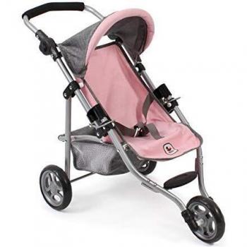 Bayer Chic 2000 612 15 Joging Lola - Cochecito para muñecas, color rosa