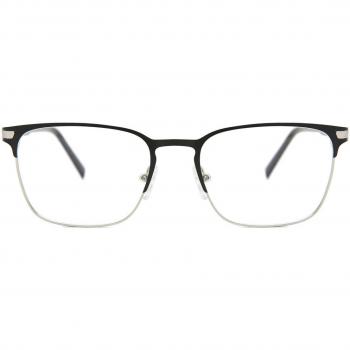 Cuadrado Montuta Completa Metálico Negro Armazones para Hombre - Gafas Anti-Azules - SmartBuy Collection