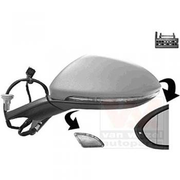 Retrovisor exterior VAN WEZEL 5766827 para VOLKSWAGEN Golf