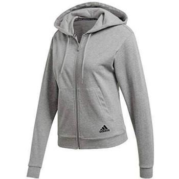 adidas W Stack FZ HD Sudadera, Mujer, brgrin/Negro, M