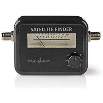 Satellite Signal Strength Meter | 950-2400 MHz | Input Sensitivity: 83 dB | Output Level: 102 dBuV | Black