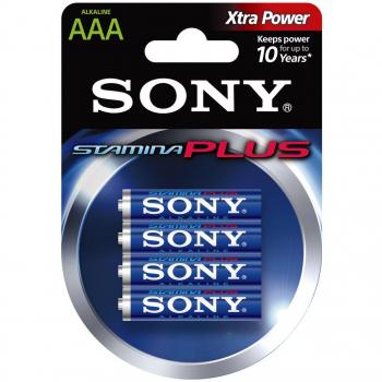 Sony AM4B4A - Blister 4 pilas Plus alcalinas LR03-AAA