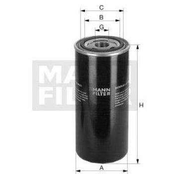 Filtro de aceite hidráulico MANN-FILTER WD 13 145/18 para aplicaciones fuera de carretera, presión alta, rosca 1 1/2-16 UN-2B