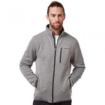 Craghoppers ETNA Jacket Forro Polar, Hombre, SGryM/DkGrey, XXL