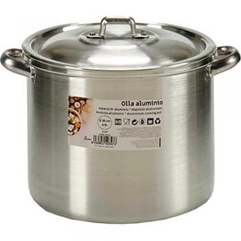 BigBuy Home S3602013 Olla de Cocción Lenta Aluminio, 22 X 18 X 26 Cm, Materiales Varios, Multicolor