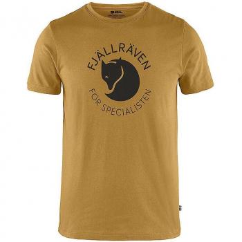Camiseta Fjällräven Manga Corta Fox Amarillo Sol - L