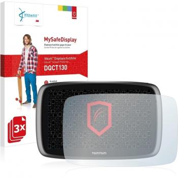 3x Vikuiti MySafeDisplay Protector de Pantalla DQCT130 de 3M para TomTom GO 5100