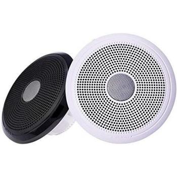 Fusion XS-F40CWB 4 Inch Classic Marine Speakers - 120 Watt, White & Black Grills