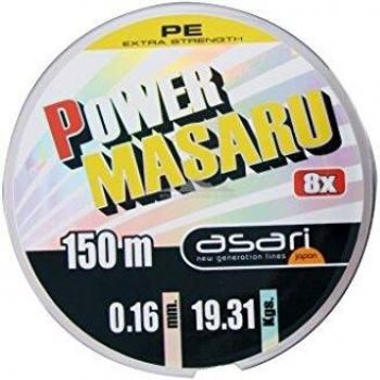 Asari - Power Masaru 150, Color Verde, Talla 0.100 mm