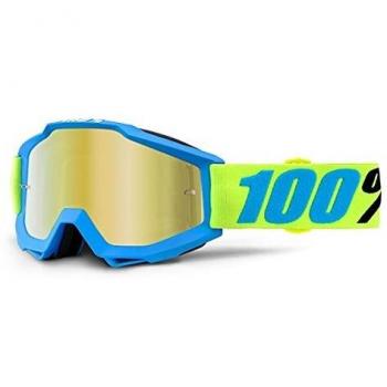 Inconnu 100% Accuri Belice máscara de Bicicleta de montaña Unisex, Amarillo