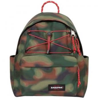 Mochila unisex Eastpak Day Pak'R 24L camuflaje caqui negro rojo
