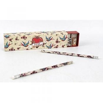 Teme rity Jones lápiz de regalo Set Tattoo 7 piezas)