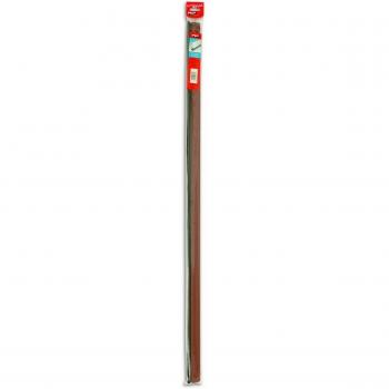 BRINOX Burlete Curvado, Madera Oscura, 100 cm