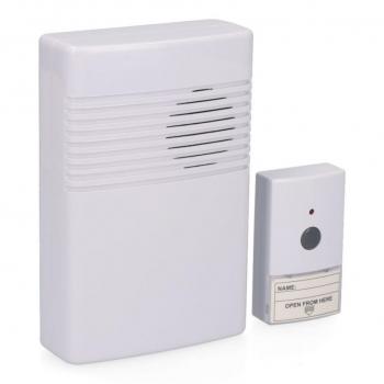 EDM 49303 Timbre sin Hilos Pulsador y Receptor a Pilas, Varios Colores, 50 M