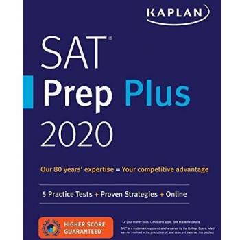 SAT Prep Plus 2020: 5 Practice Tests, Proven Strategies, and Online Access