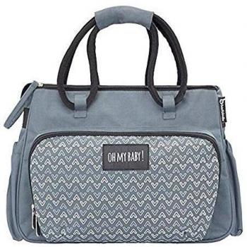 Badabulle Bolso de maternidad Boho, gris