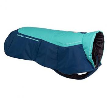 Ruffwear Vert Waterproof Insulated Dog Jacket, Blue - Size: Large
