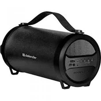 Altavoz portátil Bluetooth Defender G24, 10W, batería recargable Li-Ion, FM/TF/USB/AUX, negro