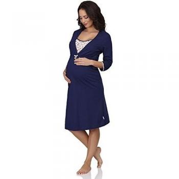 Be Mammy Premamá Camisón para Mujer Tulpe-3/4