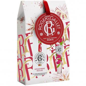 Roger & Gallet Gingembre Rouge Gift Set - Eau Fraîche Fragrant Water 30ml + Hand and Nail Cream 30ml