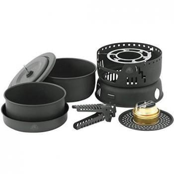 Robens Cookery King Hornillo para tormentas, Unisex Adulto, Negro, Talla única