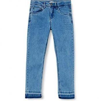 NAME IT Nkfrose Dnmterete 2315 HW Ancl Pant Noos Jeans, Denim Azul Medio, 110 para Niñas