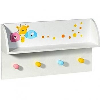 Perchero De Pared Friends Blanco