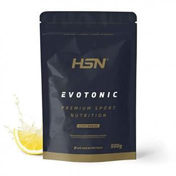 Isotónico en Polvo Evotonic HSN Sabor Melón 500 g | Bebida Deportiva con Carbohidratos, Electrolitos, BCAAs y Peptopro | No-GMO, Vegetariano, Sin