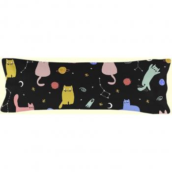 Funda de almohada Happyfriday- Cosmic cats