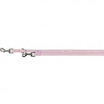 Trixie 16514 Ramal Softline Dog Princess, 2.00 m / 10 mm, Rosa, XS