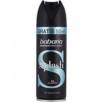 Babaria Men Splash Deodorant Spray 200ml + 50ml Free