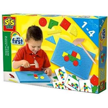 SES Mi Primer Juego de Martillo Tap Tap - Juguete Educativo para el Desarrollo de Habilidades Motoras