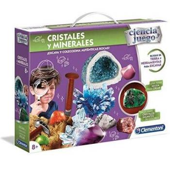 Clementoni Ciencia y Juego- Cristales y Minerales