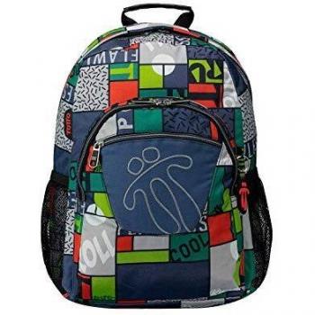 Mochila Escolar Adaptable a Carro Estampado squal - Acuareles