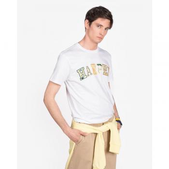 Camiseta de hombre Harper & Neyer con diseño de la ciudad de Chicago en color blanco