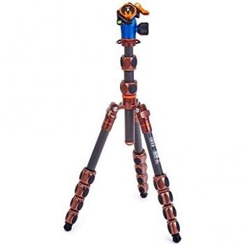 3 Legged Thing Leo Kit 2.0 Carbon Fibre Ultra-Compact Travel Tripod